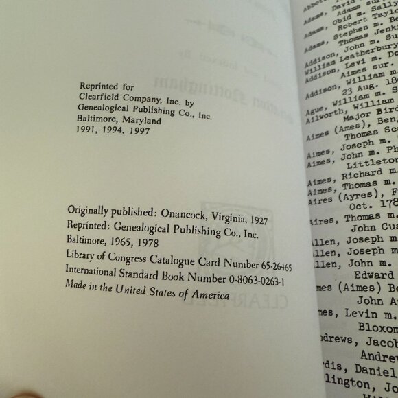 Marriage License Bonds Of Accomack County Virginia From 1774 To 1806 - Picture 5 of 5